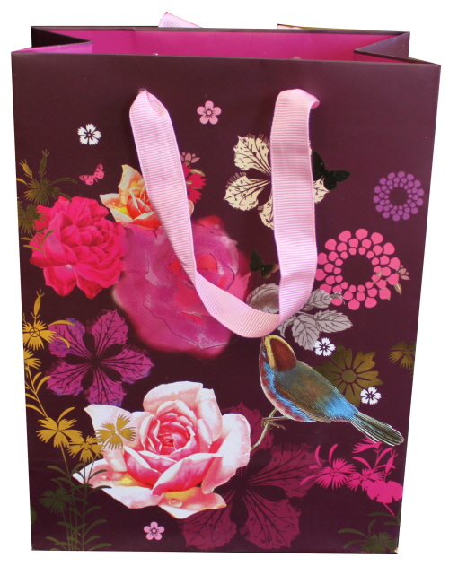 Paper Bag Asia Floral (M)