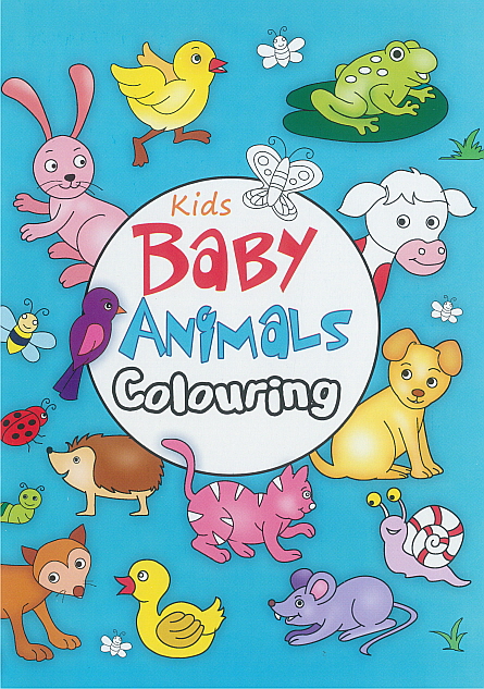 Colouring Book - Baby Animals