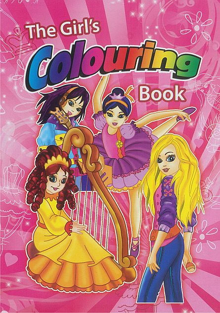 Colouring Book - Girl's