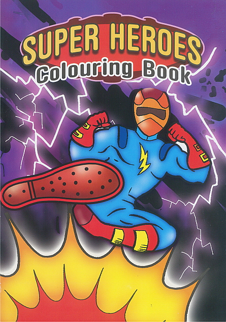 Colouring Book - Hero 2