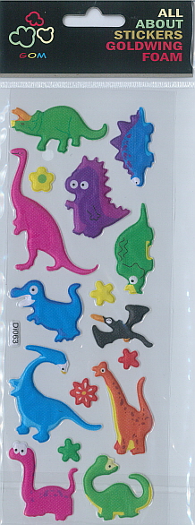 Sticker Foam Dino