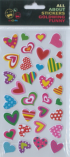 Sticker Funny Heart