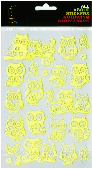 Sticker Glow Owl