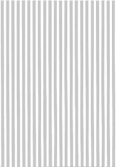 Folded Wrapping Paper Stripe Silver